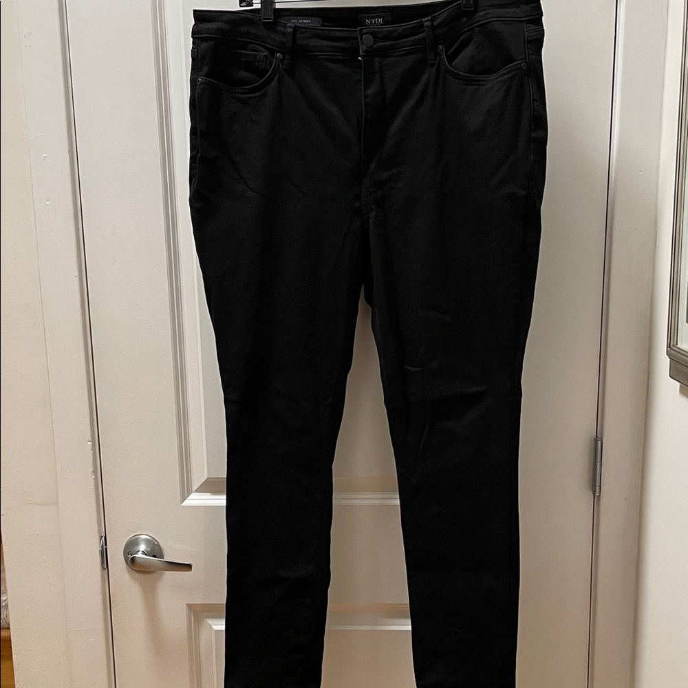 NYDJ Classic Black Denim Jeans